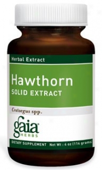 Gaia's Hawthorn Berry Solid Extract 4oz