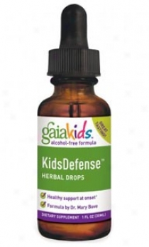 Gaia's Kids Kidsdefense Herbal Drops 1 Fl Oz