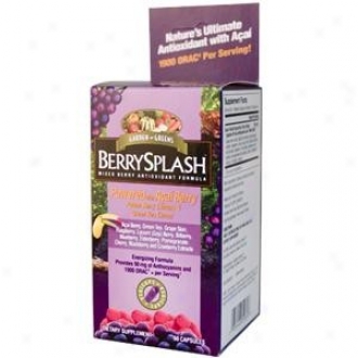 Garen Greens Berrysplash Acai 60 Vcaps