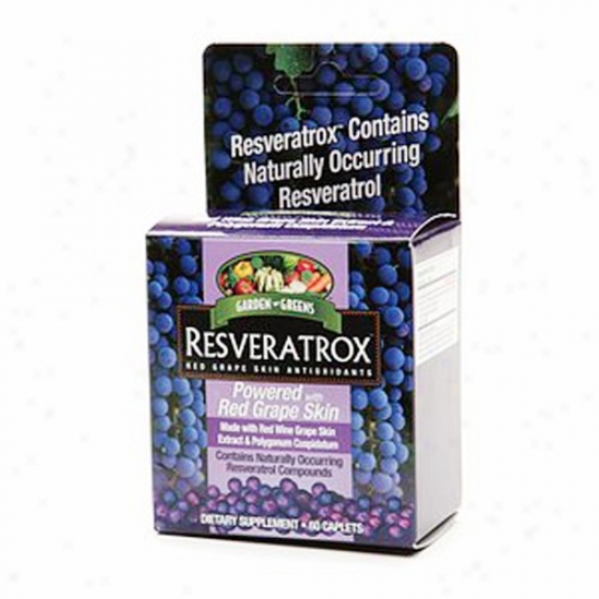 Garden Greens Resveratrix Powder Red Grape 60caps