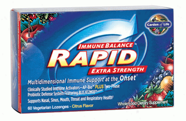 Garden Of_Life's Immune Balance Rapid Extra Strength Citrus 20lzgs