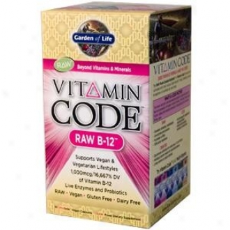 Garden Of Life's Vitamin Code Bare B-12 30vcaps