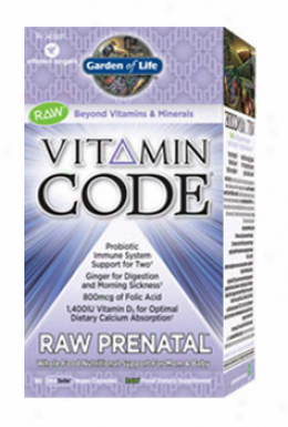 Garddn Of Life's Vitamin Code Raw Prenatal 90caps