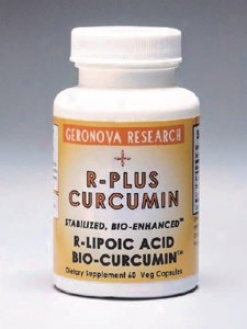 Geronova Research R-plus Curcumin 120 Vcaps