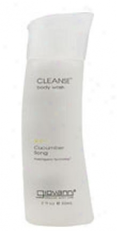 Giovanni's Cleanse Body Wash Cucumber Song 2 Fl Oz