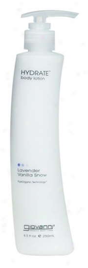 Giovanni's Hydrate Body Lotikn  Lavender Vanilla  8.5oz