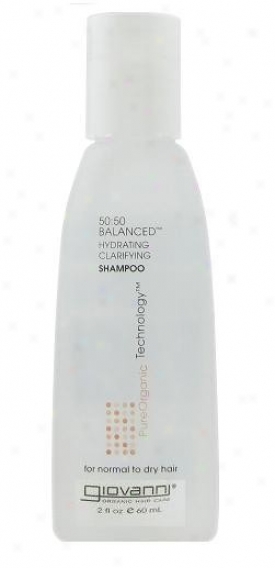 Giovanni's Shampoo 50/50 Balanced For Normal To Dry Hair 2oz