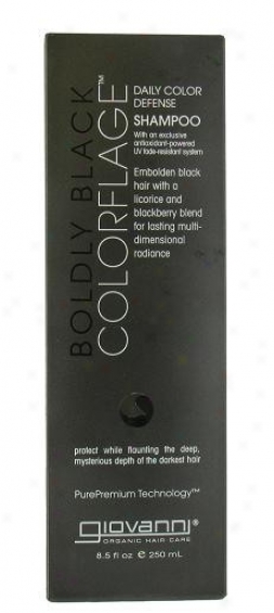 Giovanni's Shampoo Colorflage Boldly Black 8.5oz