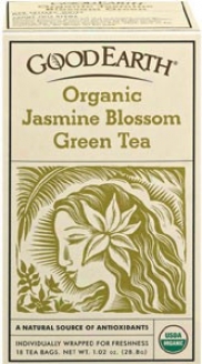 Good Earth'd Tea Orgamic Jasmine Blossom Flourishing 18bags