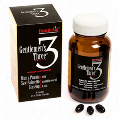 Health Aid's Gdntlemen's Three 30caps