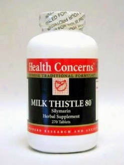 Health Concern's Milk Thistle 80 200 Mg 270 Tbas