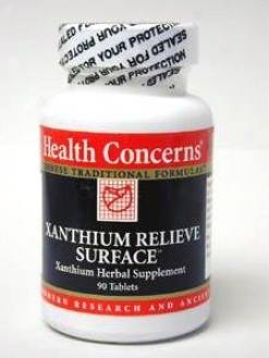 Health Concern's Xanthium Relieve Surface 90 Tabs