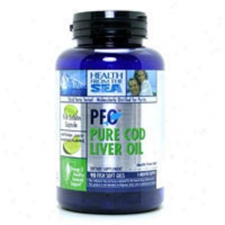 Health From The Sea's Pfo Pure Cod Liver Oil 90sg