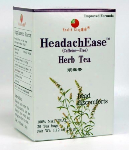 Health King's Headachease 20 Tea Bags