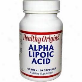 Healthy Origin's Alpha Lipoic Acid 100 120caps