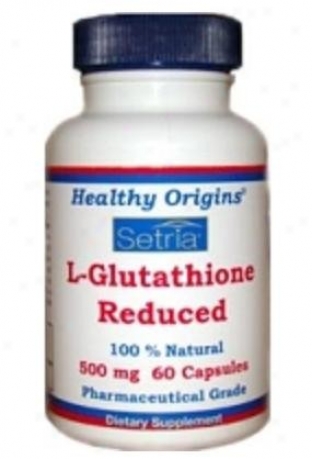 Healthy Origin's L-glutathione 500mg 60caps