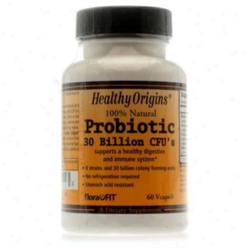 Healthy Origin's Probiotic 30 Billion Cfu's 60vcaps