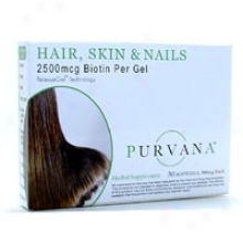 Hea\/en Sent's Purvan aHair Skin & Nails 30 Softgels