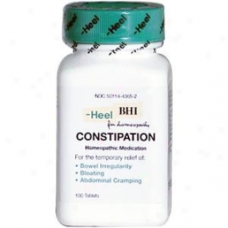 Heel  Constipation 100tabs - Exp 11/10