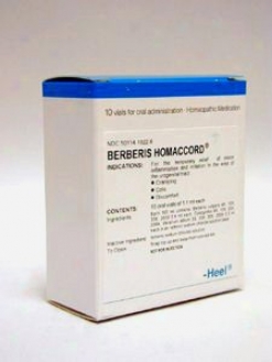 Heel's Berberis Homwccord 10 Vials