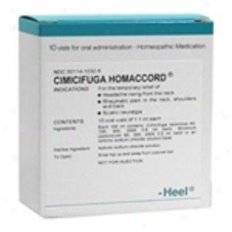 Heel's Cimicifuga Homaccord 10 Oral Vials 1.1ml