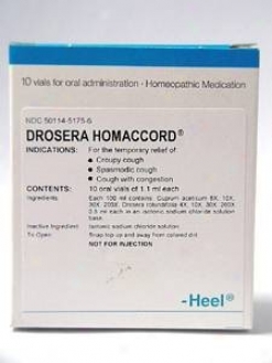 Heel's Drosera Homa Spoken Vials 10 Vials