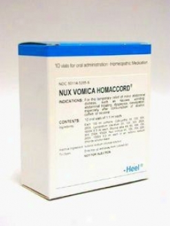 Heel's Nux Vomica Homaccord 10 Vialw