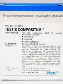 Heel's Testis Compositum 10 Vials