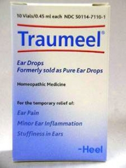 Heel's Traumeel Ear Drops 10 Vials