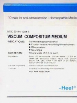 Heel's Viscum Compositum Med 10 Vials