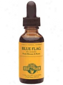 Herb Pharm's Blue Flag/itis Versicolor 4 Oz