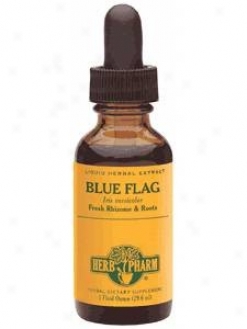 Herb Pharm's Blue Flag/iris Versicolor 8 Oz