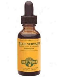 Herb Pharm's Blue Vervain/verbena Hastata & Lasiostachys 1 Oz