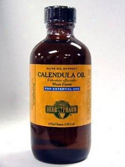 Herb Pharms Calendula Oil 4 Oz