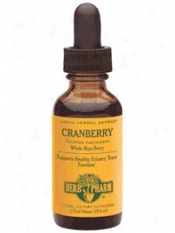 Herb Pharm's Cranberry/vaccinium Macrocarpon 1 Oz