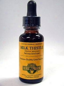 Herb Pharm's Milk Thistle/silybum Marianum 1 Oz