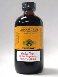 Herb Pharm's Oregon Grape/mahonia (berberis) Aquifolium 8 Oz