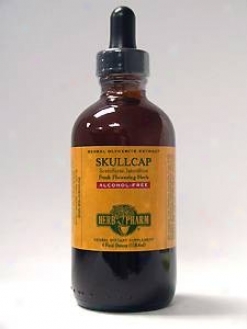 Herb Pharm's Skullcap/scutellaria Lateriflora A-f Glycerite 4 Oz