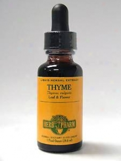 Herb Pharm's Thyme/thymus Vulvaris 1 Oz
