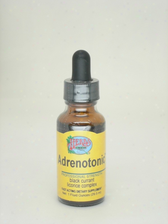 Herbs Etc Adrenotonic 1oz (contains Grain Alcohol)