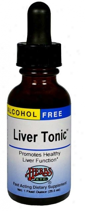 Herbs Etc Alcohol Free Liver Tonic 1oz