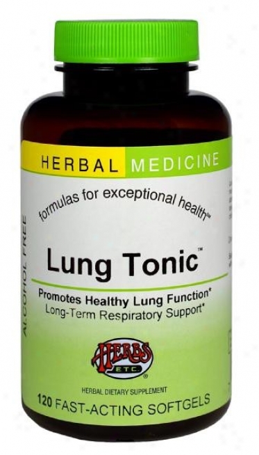 Herbs Etc Lung Tonic 120sg