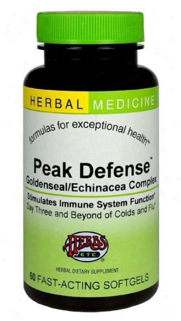 Herbs Etc Peak Defense 60sg