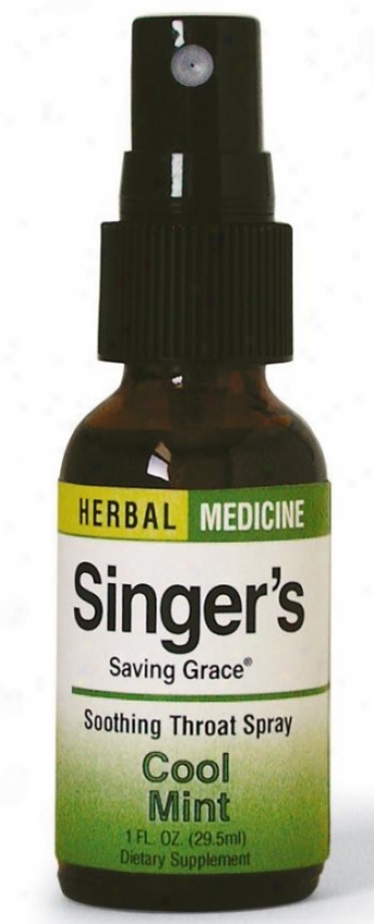 Herbs Etc Singers Saving Grace Cool Mint 1oz