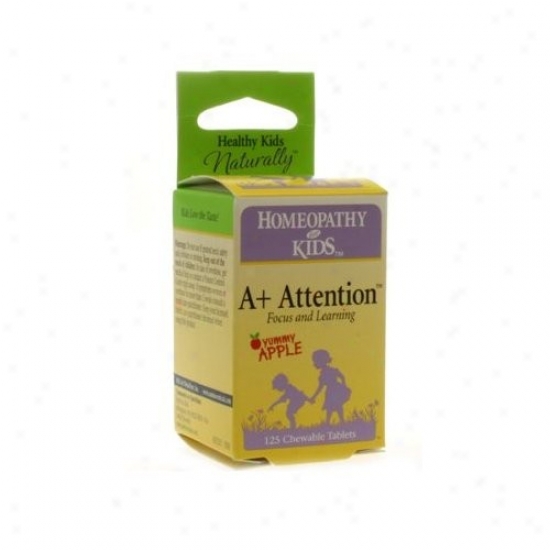 Herbs For Kids A+ Attention Chewables 125tabs