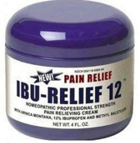 Heritage Products Ibu Relief 12 Pain Relieving Crram 4oz