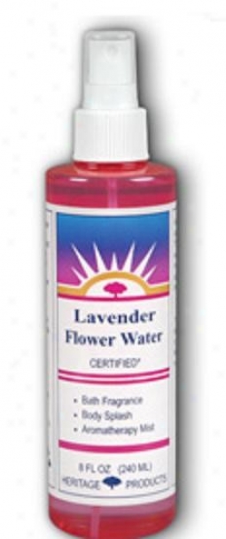 Heritage Products Lavender Water 8 Fl Oz