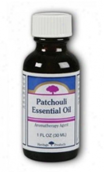 Heritage Products Patchouli Essential Oil 1 Fl Oz