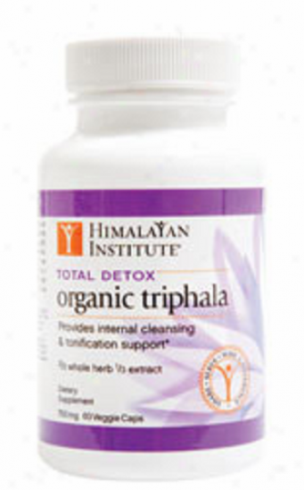 Himalayan Institute Total Dwtox Organic Triphala 60vcaps