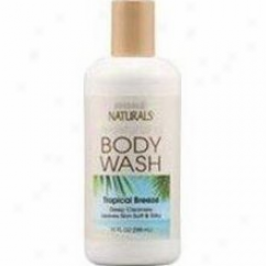 Hobe Labs Natturals Body Wash Tropical Breeze 10oz